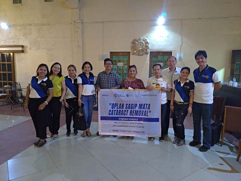 Mass screening in Calbayog City – Philippines