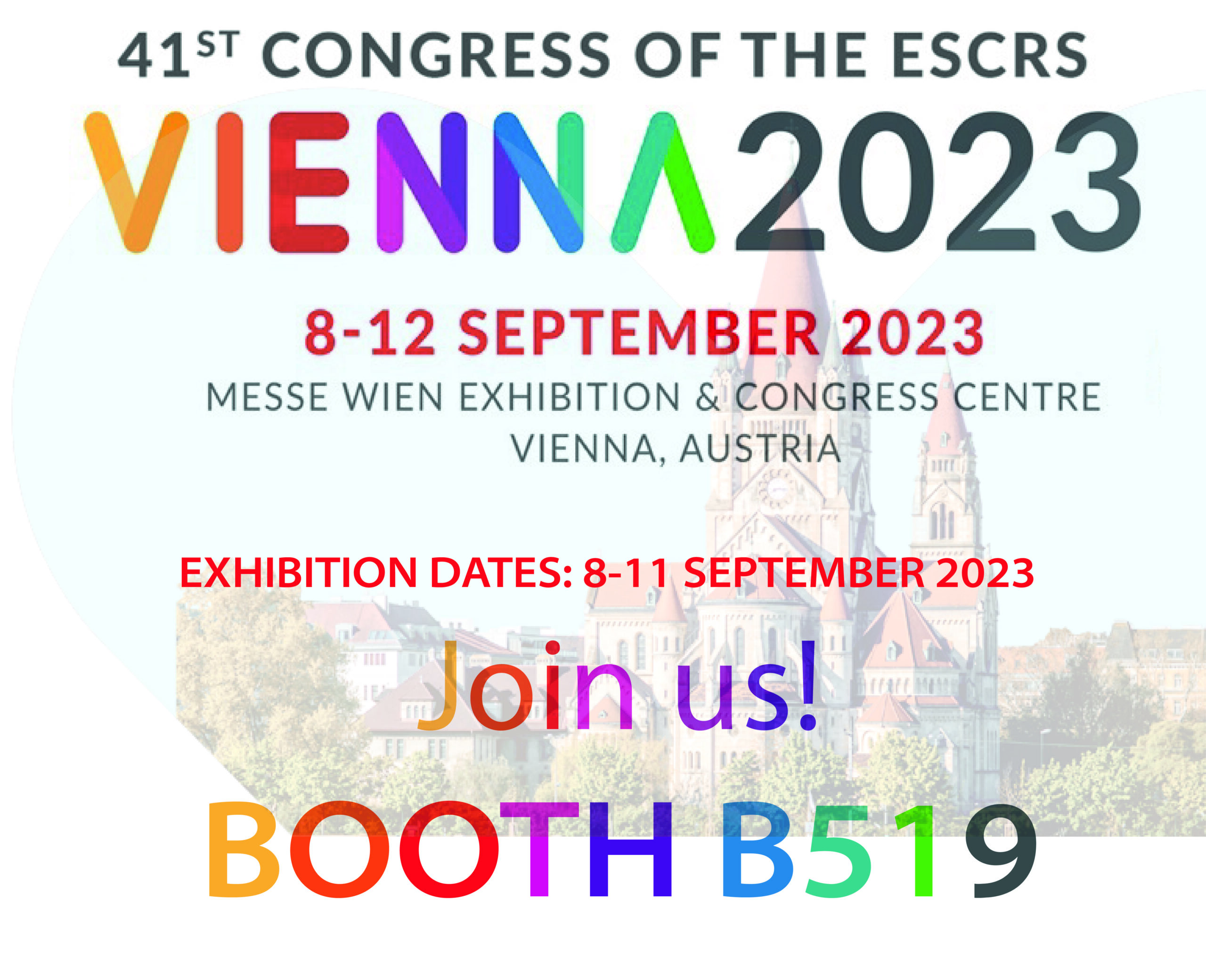 We are exhibiting at ESCRS 2023!